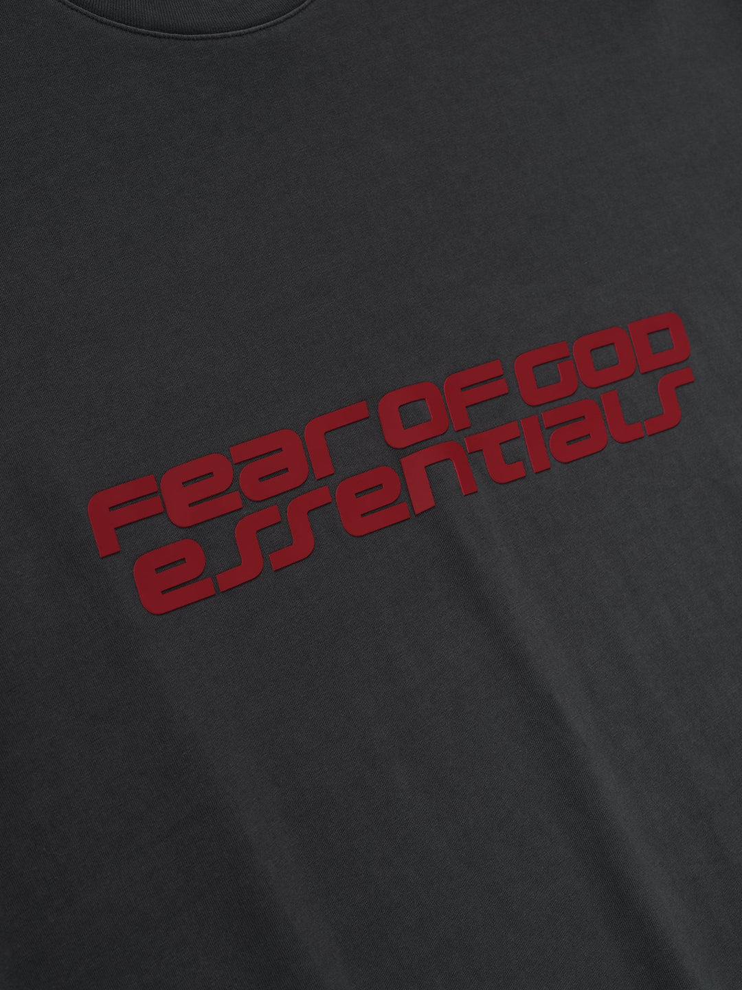 ESSENTIALS FEAR OF GOD 90S TEE IRON GREY