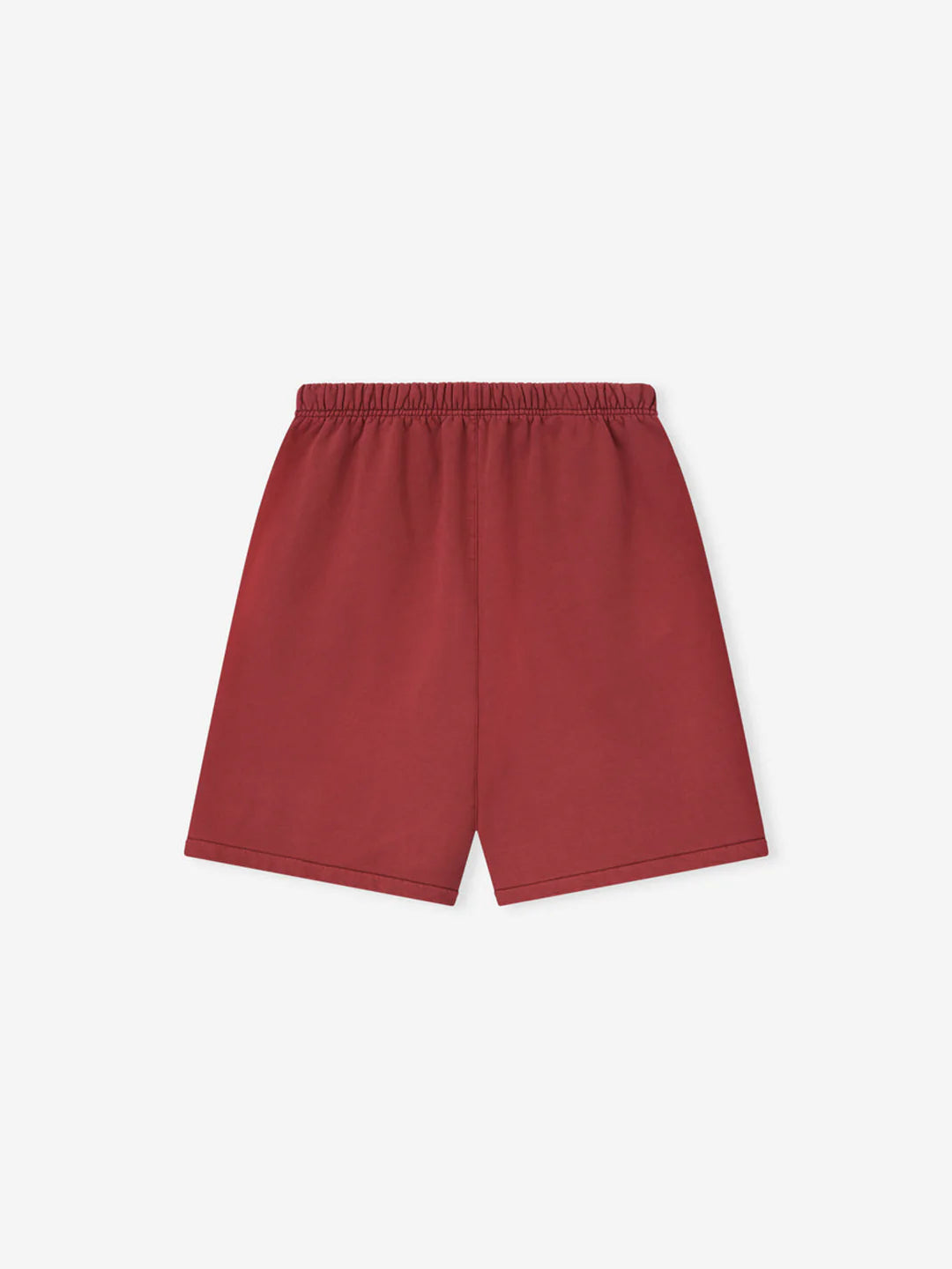 ESSENTIALS RELAXED SWEATSHORT CRIMSON