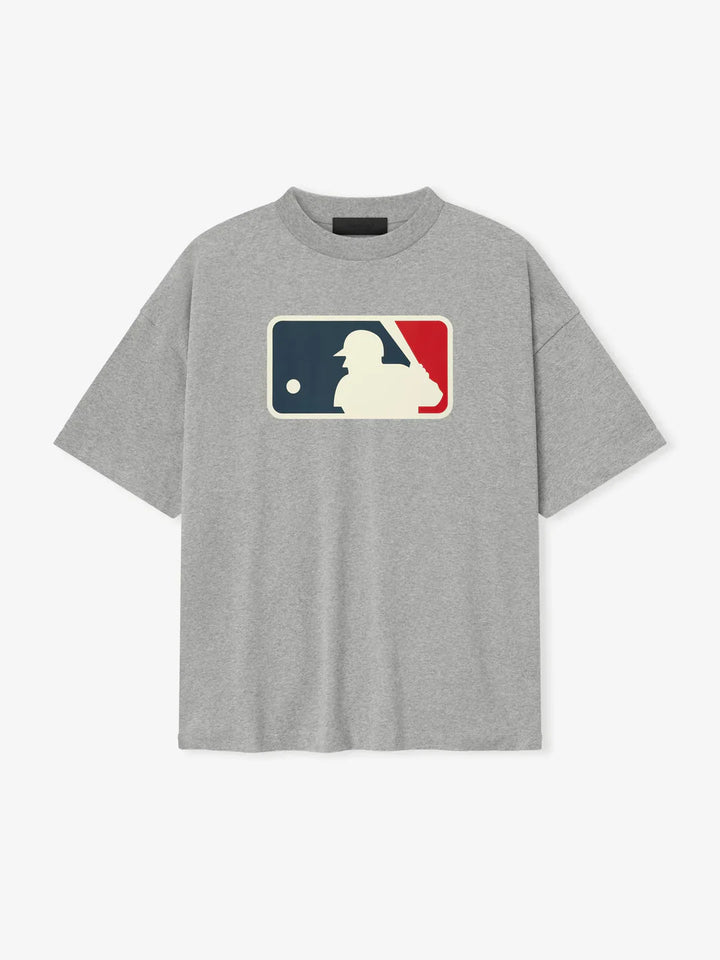 ESSENTIALS MLB 90S TEE CONCRETE HEATHER