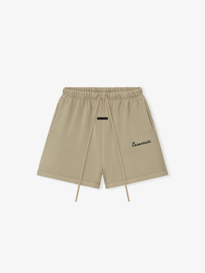 ESSENTIALS TRAINING CLASSIC SWEATSHORT FADED DUNE