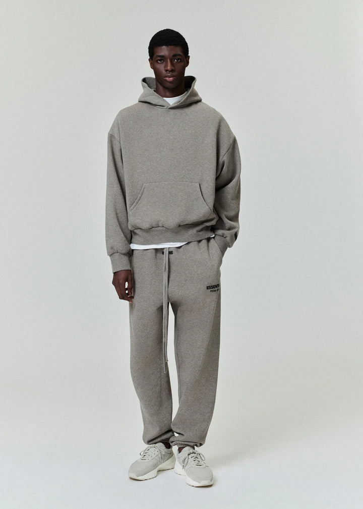 ESSENTIALS CLASSIC HOODIE | HOMESTEAD HEATHER