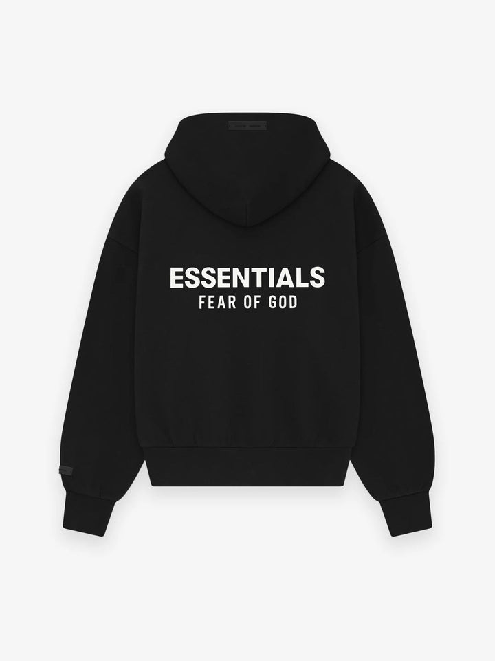 ESSENTIALS CLASSIC HOODIE | JET BLACK