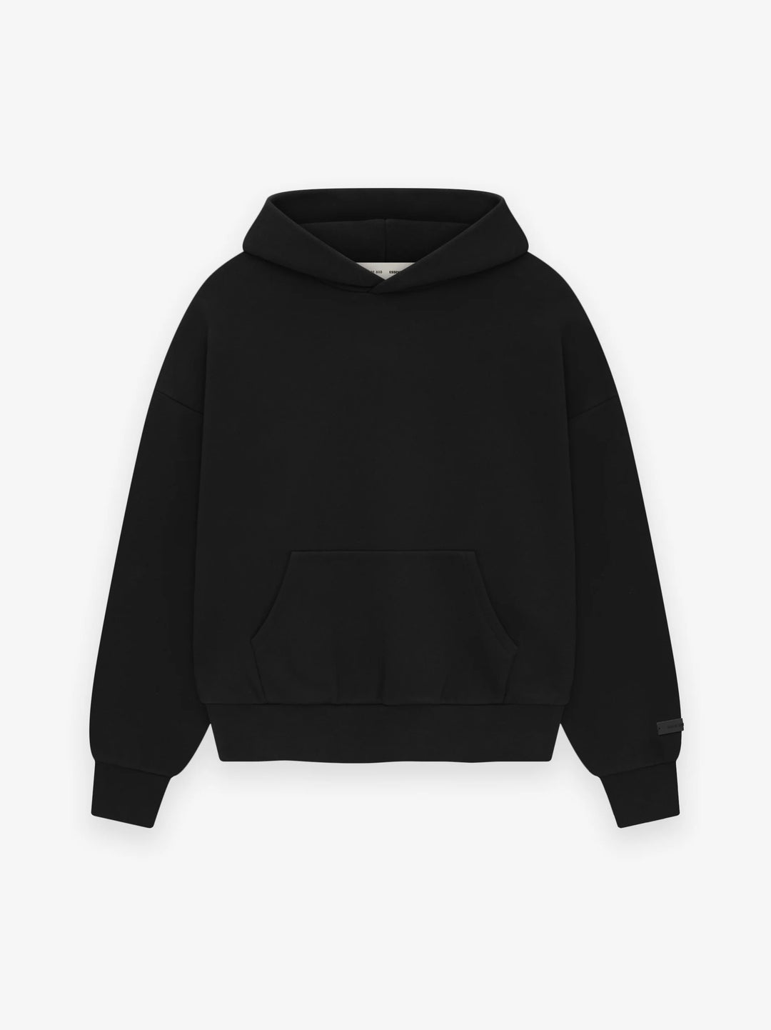 ESSENTIALS CLASSIC HOODIE | JET BLACK