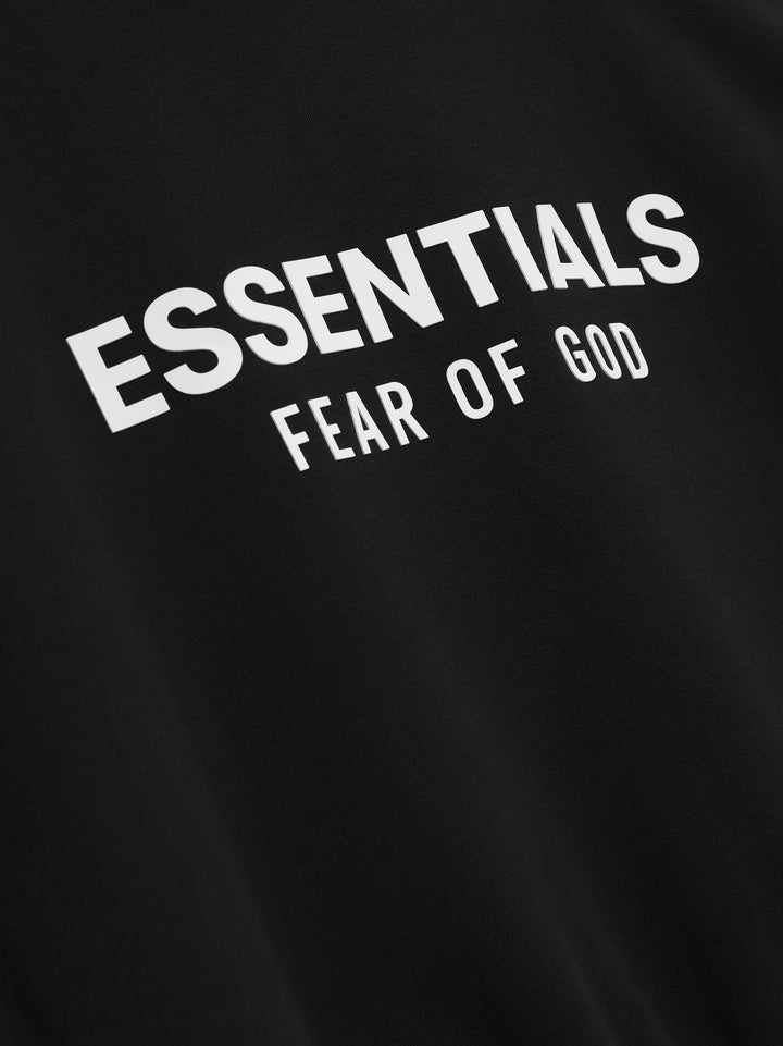ESSENTIALS CLASSIC HOODIE | JET BLACK