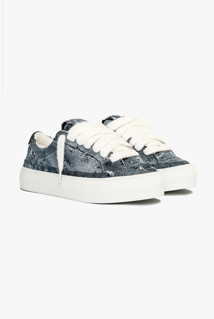 NUMERIS ATHENA - FRAYED DENIM