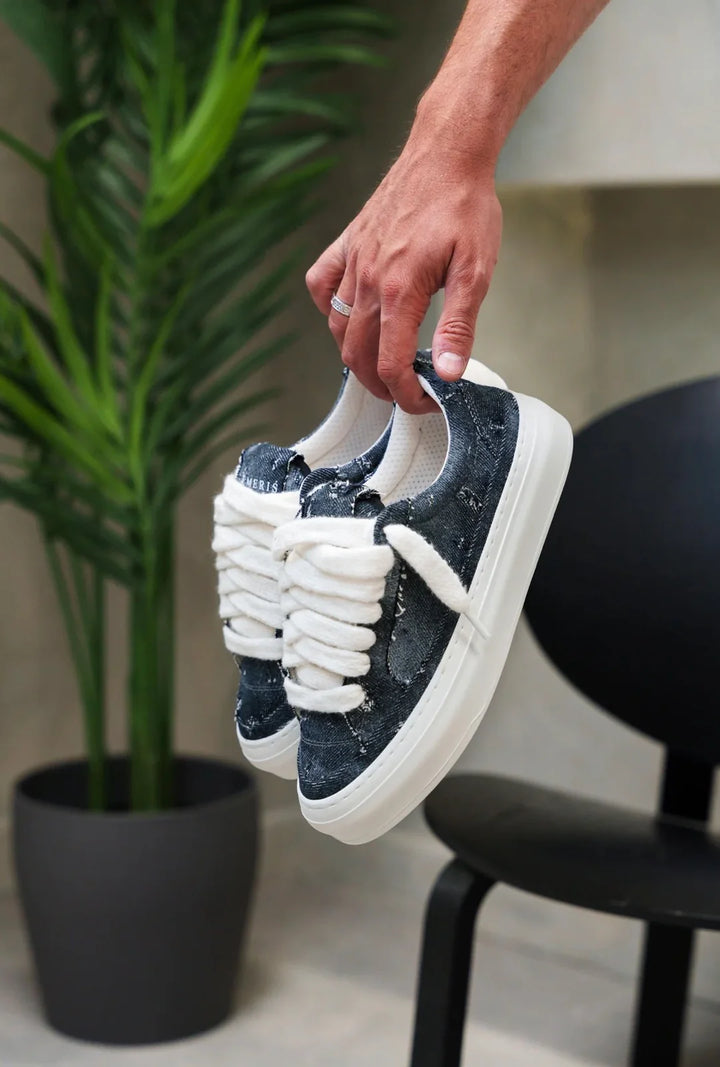 NUMERIS ATHENA - FRAYED DENIM