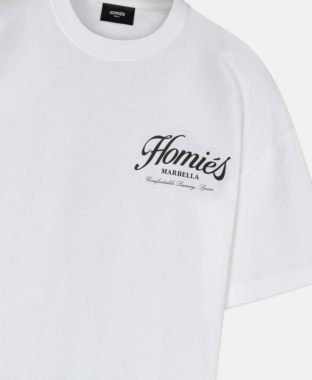 HOMIES ESSENTIALS T-SHIRT WHITE