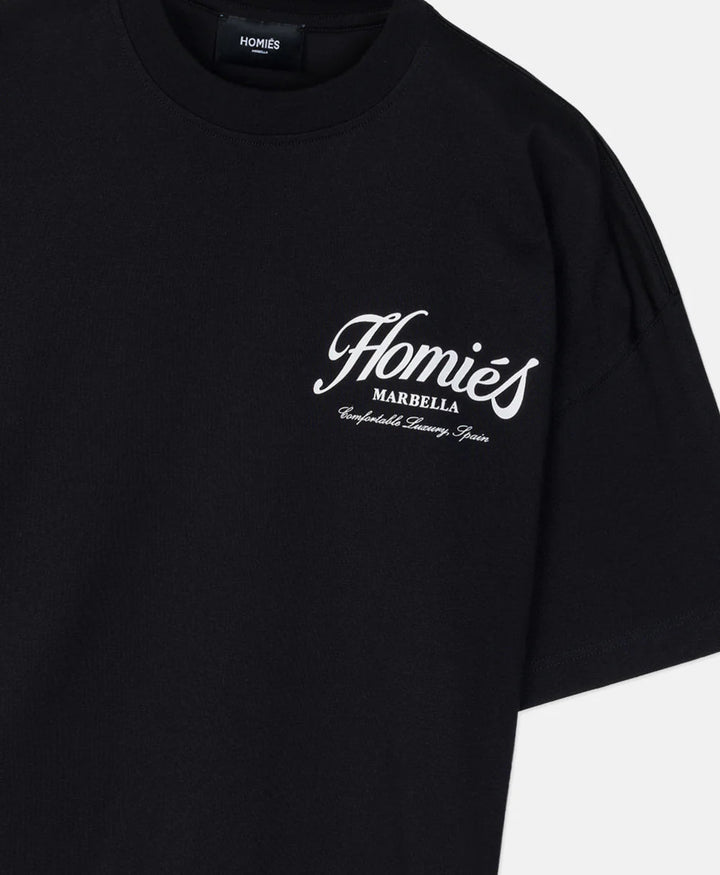 HOMIES ESSENTIALS T-SHIRT BLACK