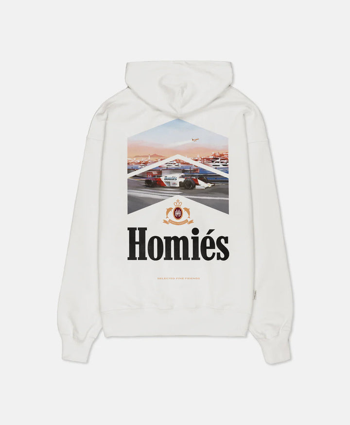 RACING LIMITED HOODIE VINTAGE WHITE