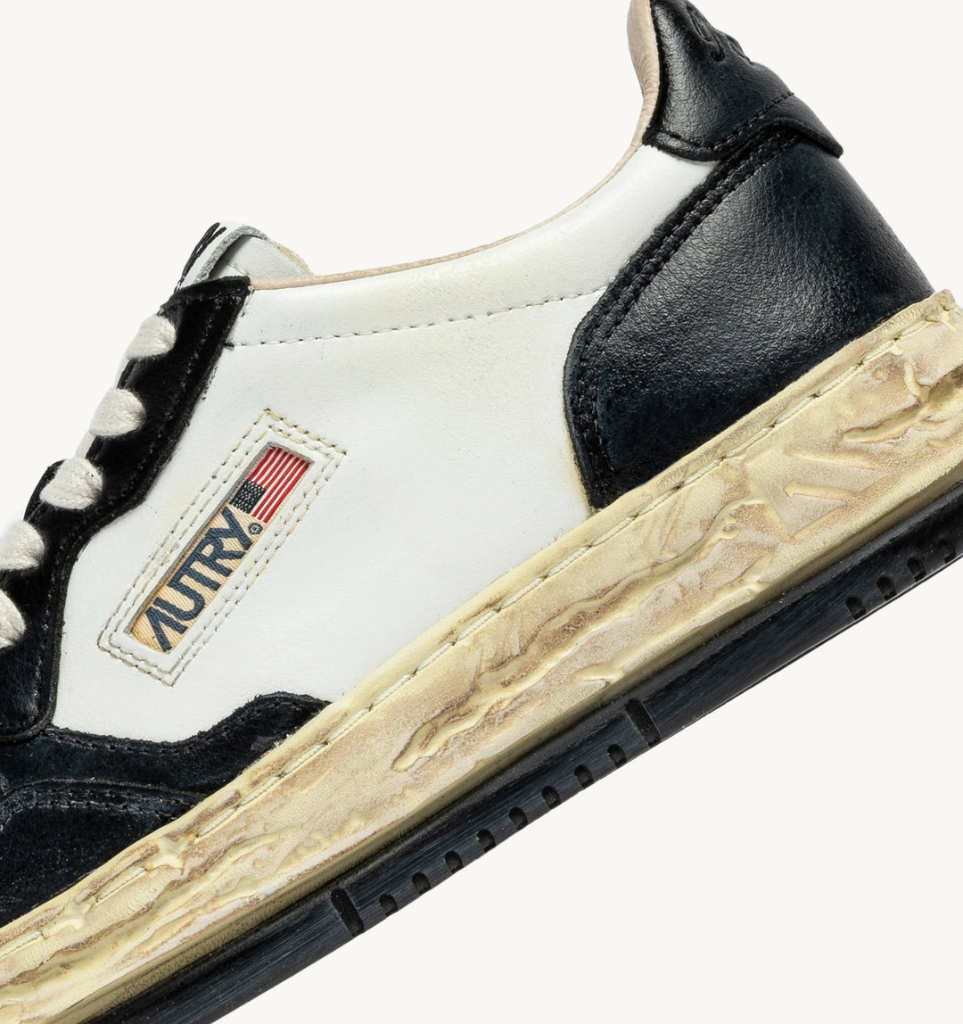AUTRY X MAISON MIHARA YASUHIRO SUPVINT LOW MAN BLACK WHITE MMY2
