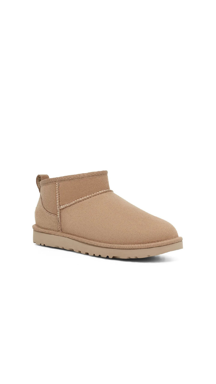 UGG CLASSIC ULTRA MINI SAND מגפי קלאסיק אולטרה מיני סנד