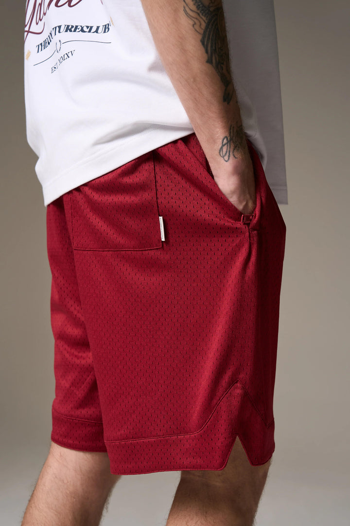 AIRTEX SHORTS BURGUNDY