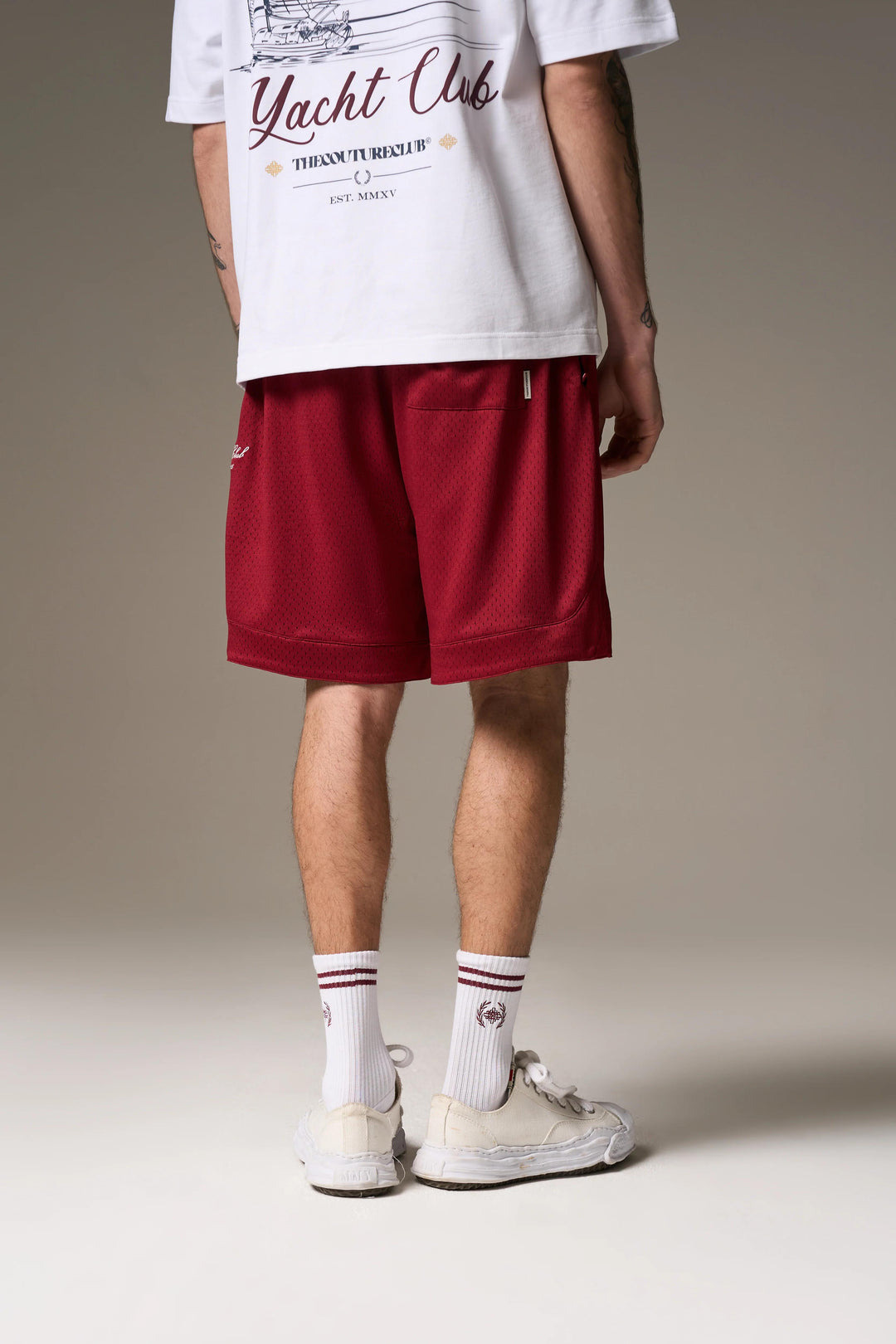 AIRTEX SHORTS BURGUNDY